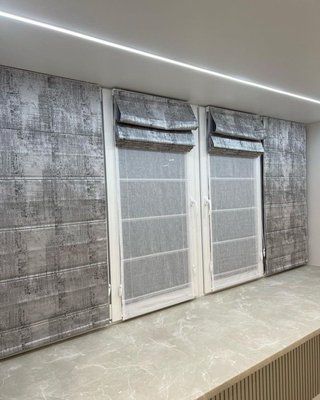 Римська штора, фактурний барок RМ125 фото