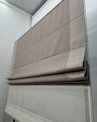Римська штора з класичним кантом RM78 фото