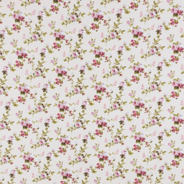 Декоративная ткань лонета Флорал / FLORAL цветы крупные фуксия tk161176 фото