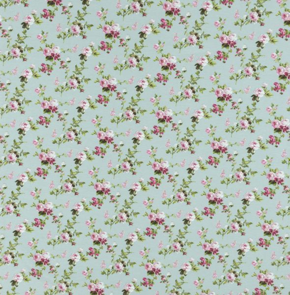 Декоративна тканина лонета Флорал / FLORAL квіти великі фуксія tk161180 фото